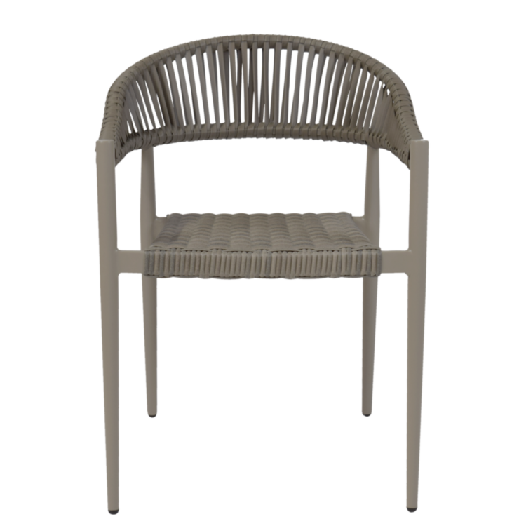 Fauteuil terrasse Ted taupe
